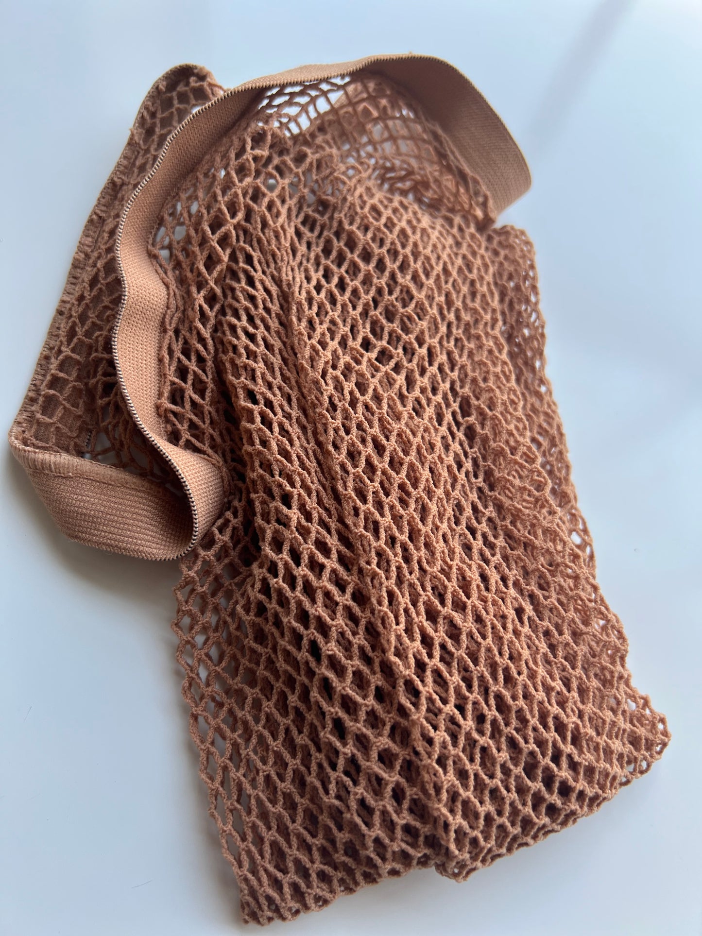 Honey Gold Glitter Carnival Fishnet Stockings